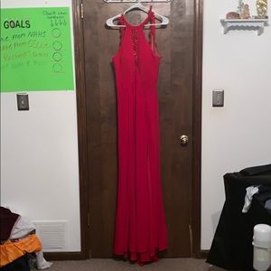 Red formal/ prom dress